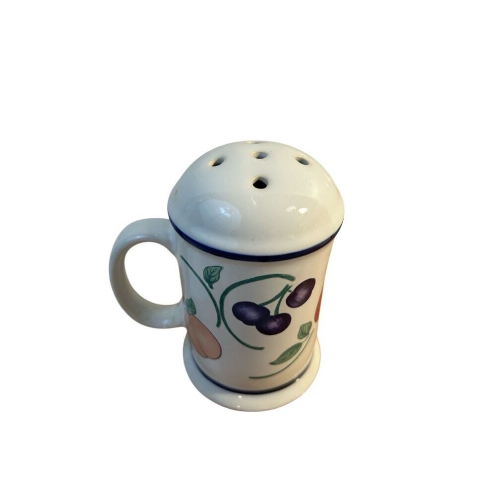 Princess House Orchard Medley Fruit Cheese /Spice Shaker replacement 1997?‎